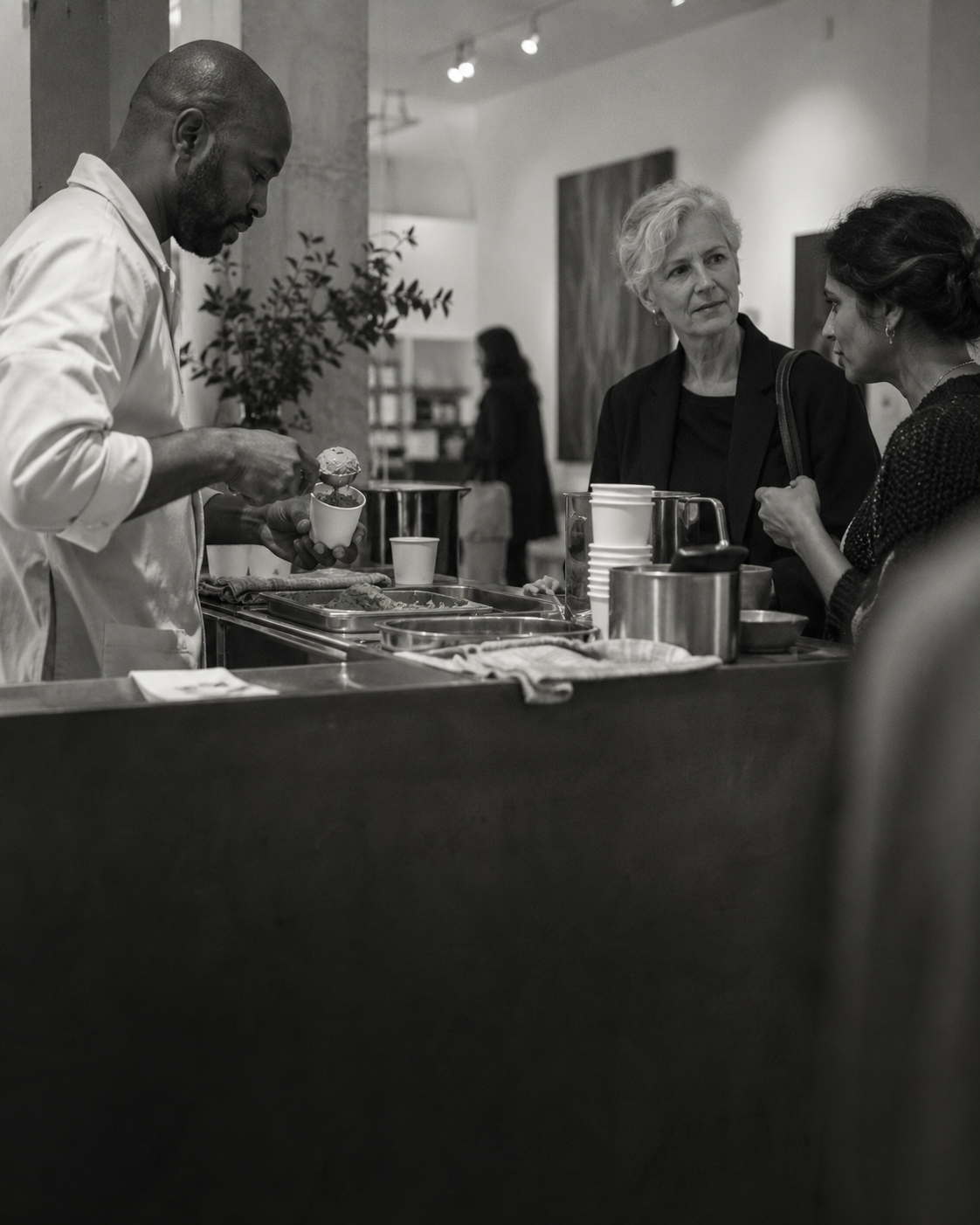 MR MATCHA gelato at a branded corporate event